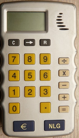 Afbeelding van de converter/rekenmachine